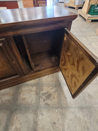 Mid Century Modern Walnut Finished Credenza