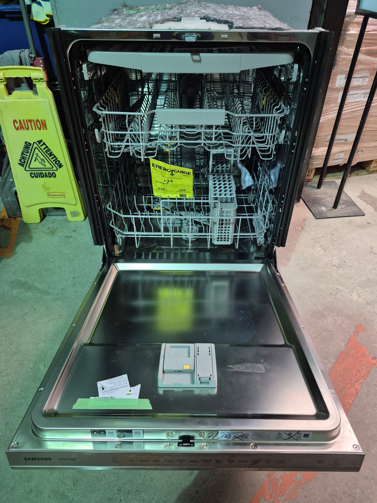 24-inch Built in Top Control Dishwasher with 3rd Rack Fingerprint Resistant Stainless Steel