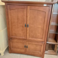48.5"W Solid Wood Media Cabinet