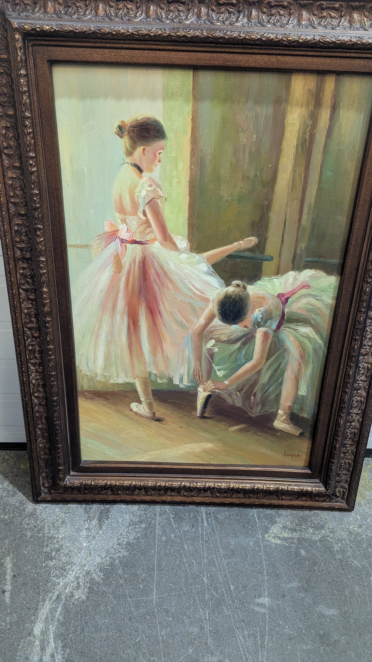 Painting of Ballet Dancers