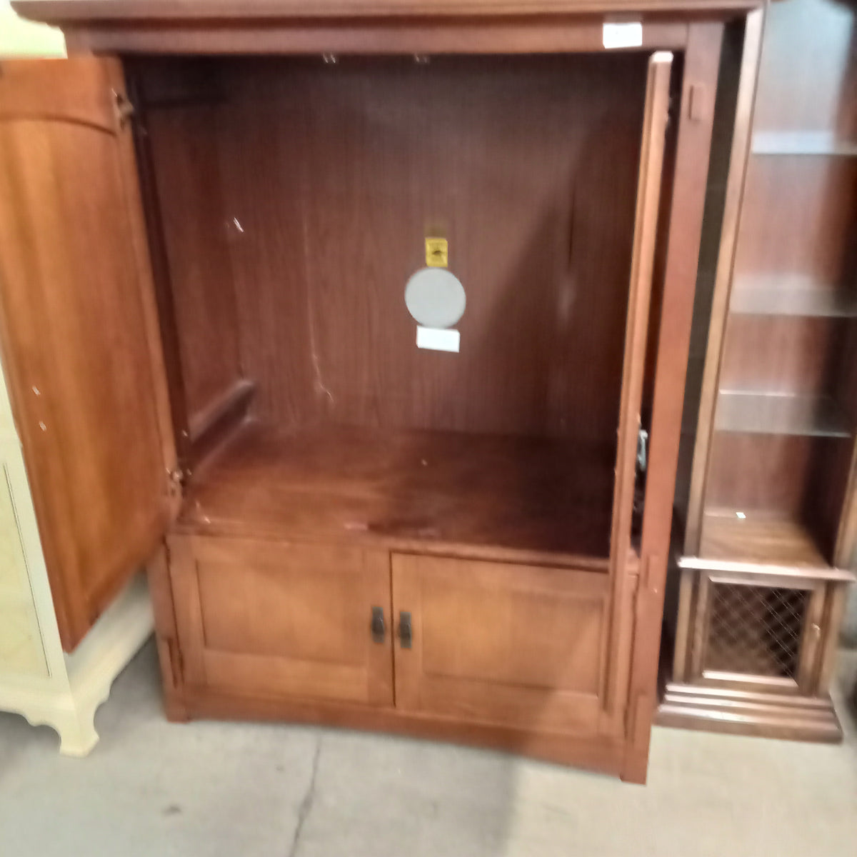 48.5"W Solid Wood Media Cabinet