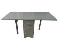 Pigeon Post Blue Drop-Leaf Buffet Table