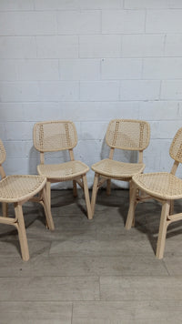 Woven Rattan Dining chairs