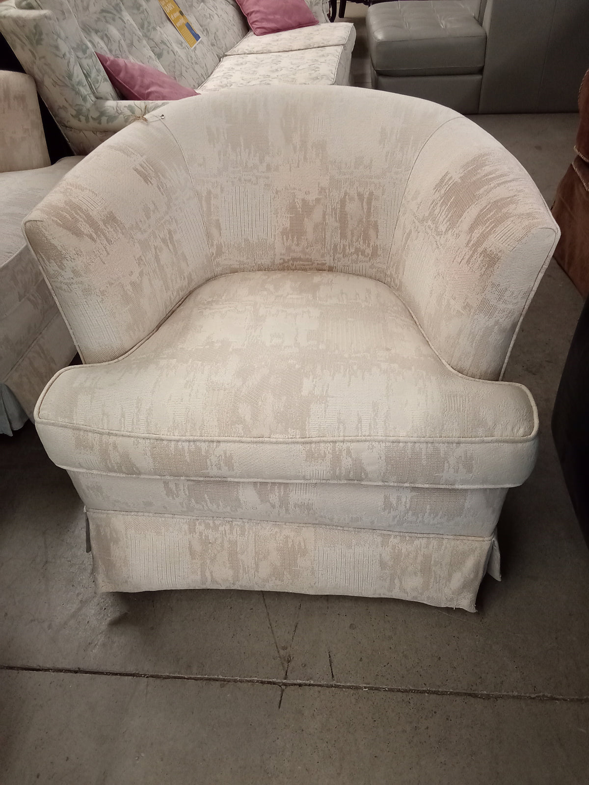 30"W Armchair in Beige