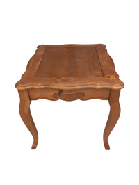 Maple Scalloped Side Table