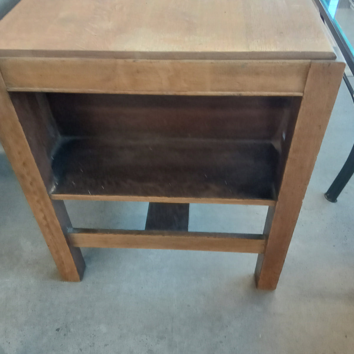 45"W Vintage Solid Wood Desk