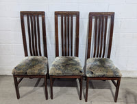 Set of 6 Contemporary Antique Stain Dining Chairs