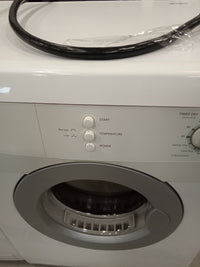 27"W Front Load Electric Dryer in White