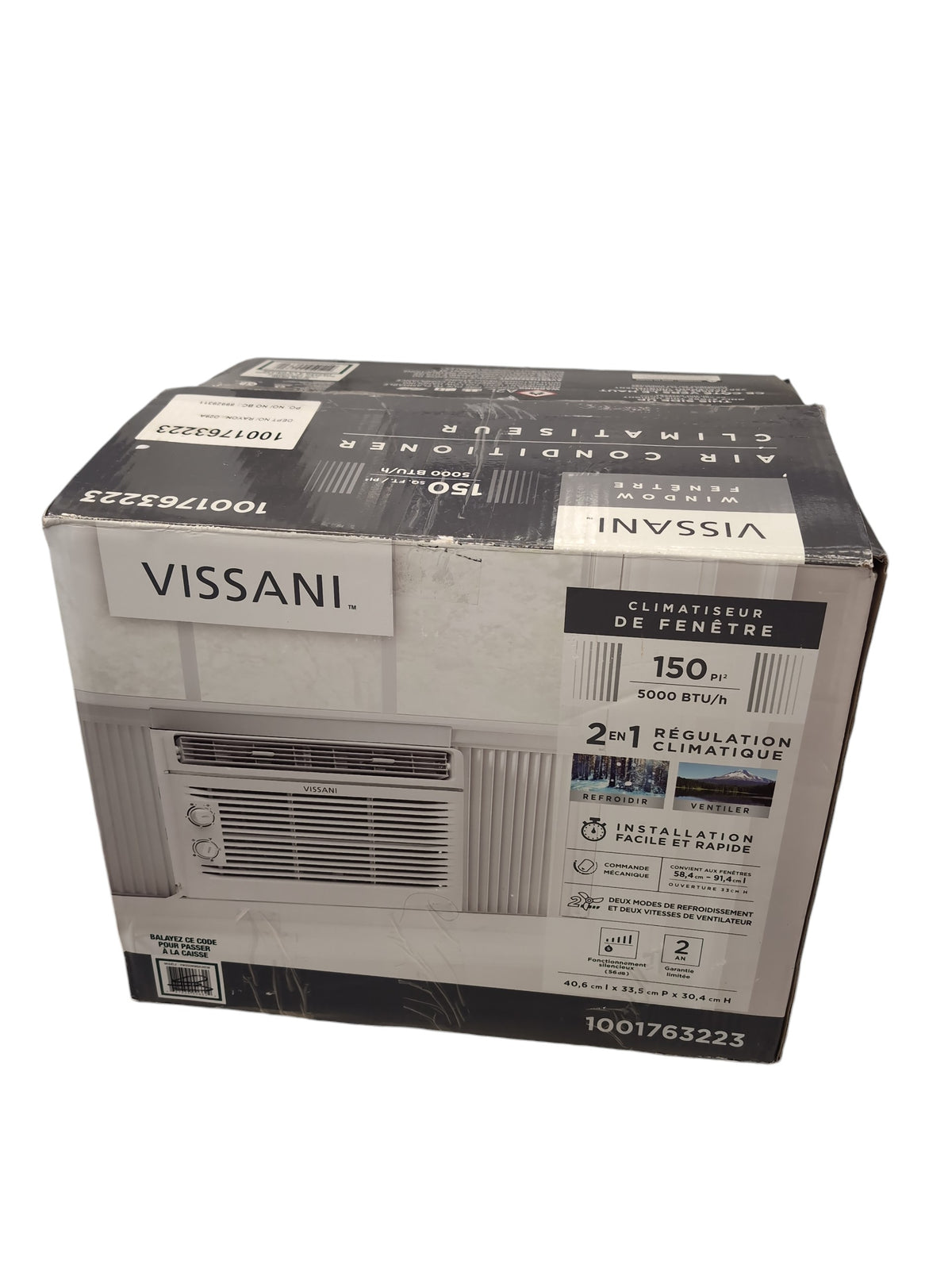 Vissani 5000 BTU Window Air Conditioner