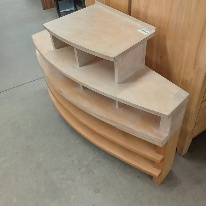 50"W Unique Multi-Tier Shelf Unit