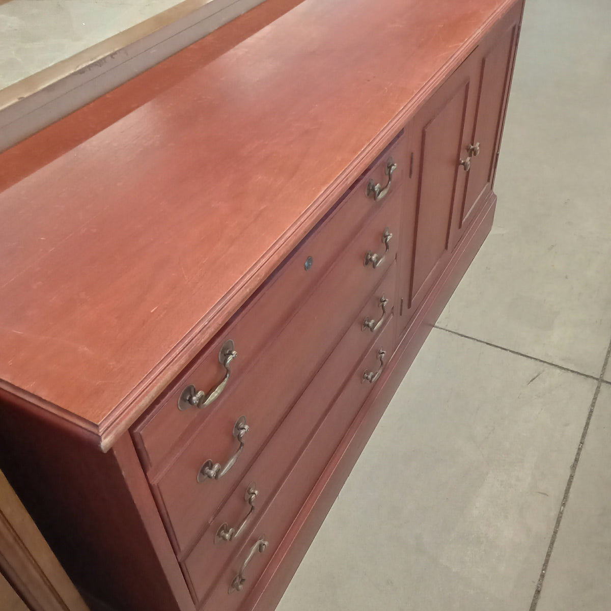 61.5"W Wooden Credenza