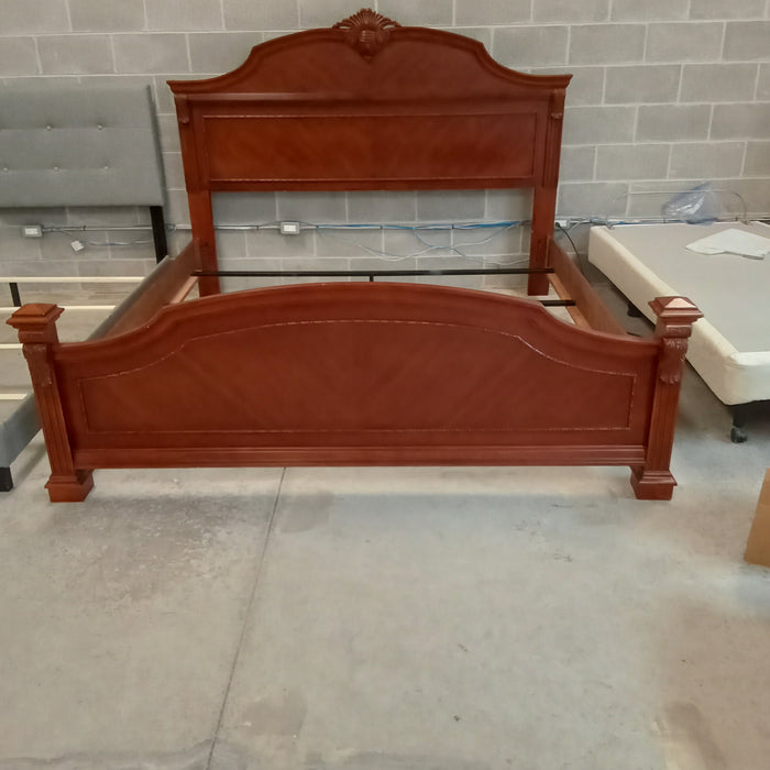 82"W Wooden Bed Frame - King