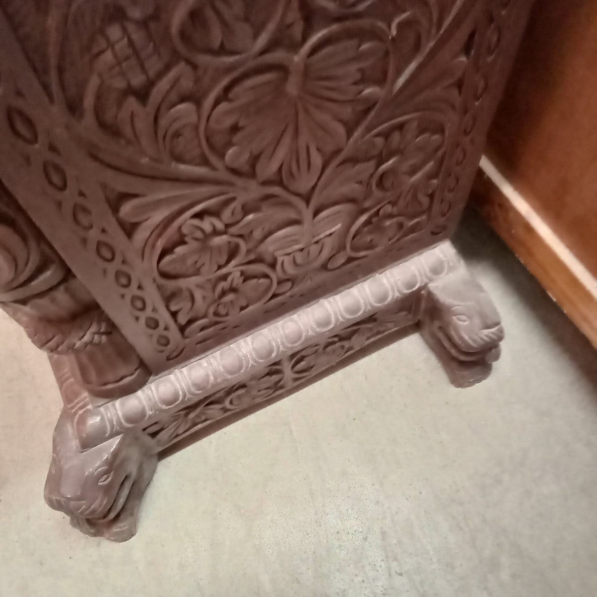 36"W Solid Wood Vintage Cabinet