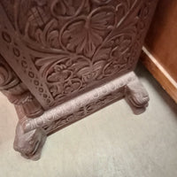 36"W Solid Wood Vintage Cabinet