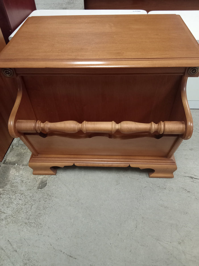 26"W Wooden Nightstand