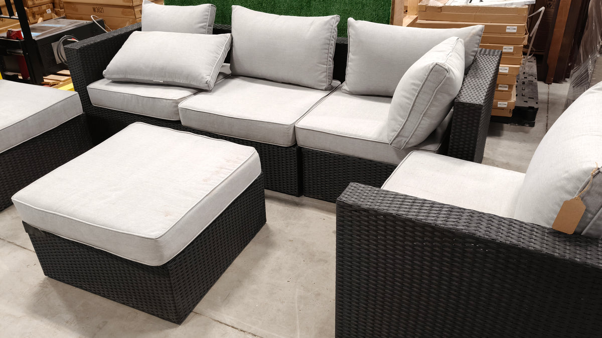 6pc. Patio Set w/ Cushions