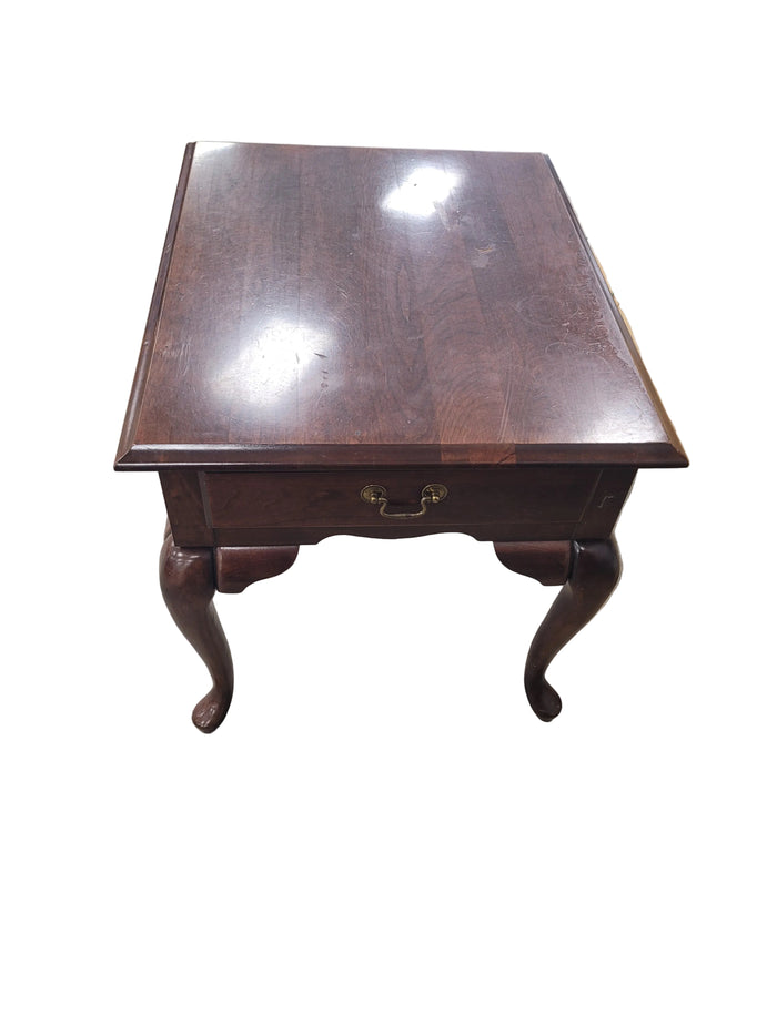 High Gloss Mahogany End Table