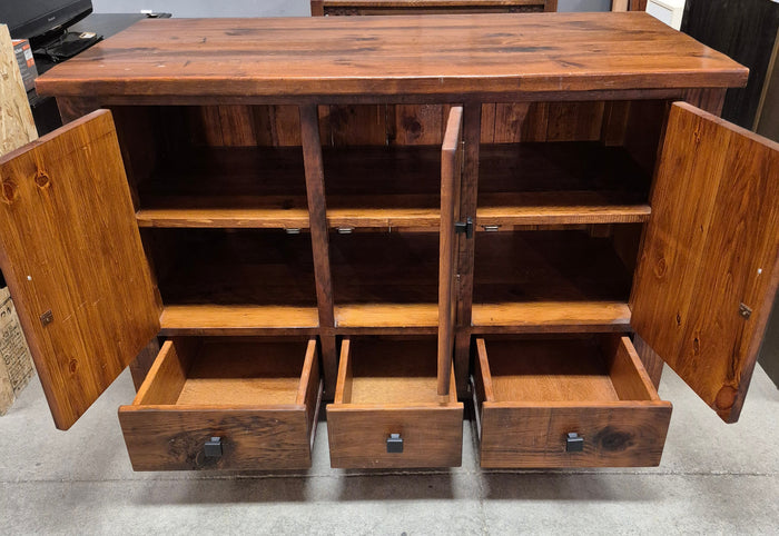 Rustic 3-Door Buffet / Island
