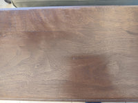Drop-Leaf Oval Vintage Accent Table