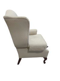 Cream Wingback Armchair