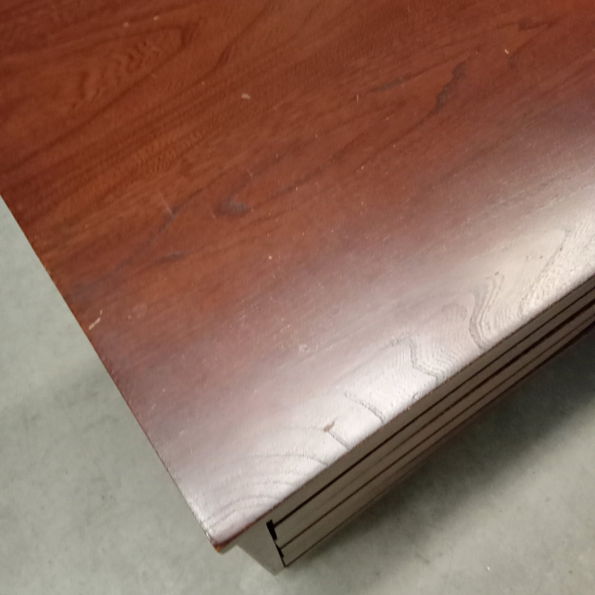 44"W 6-Drawer Wooden Dresser