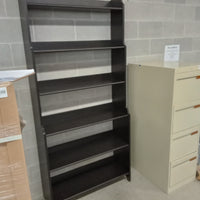37"W Black Book Case