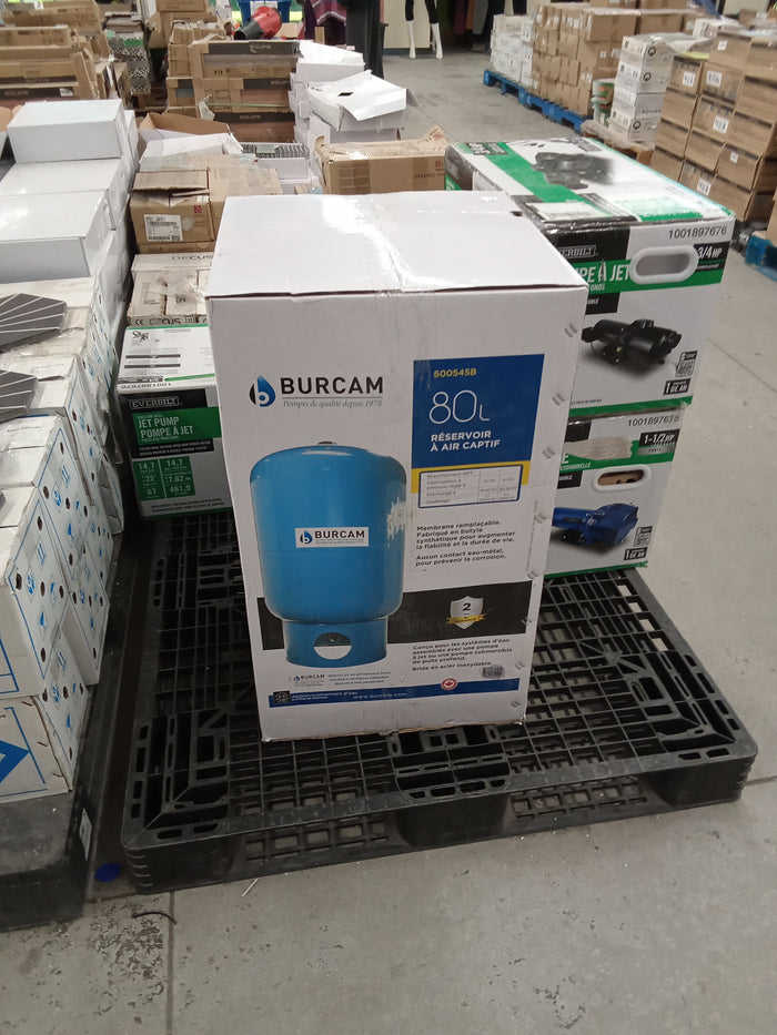 Burcam 21 US Gallon (80L) Vertical Pressure Tank