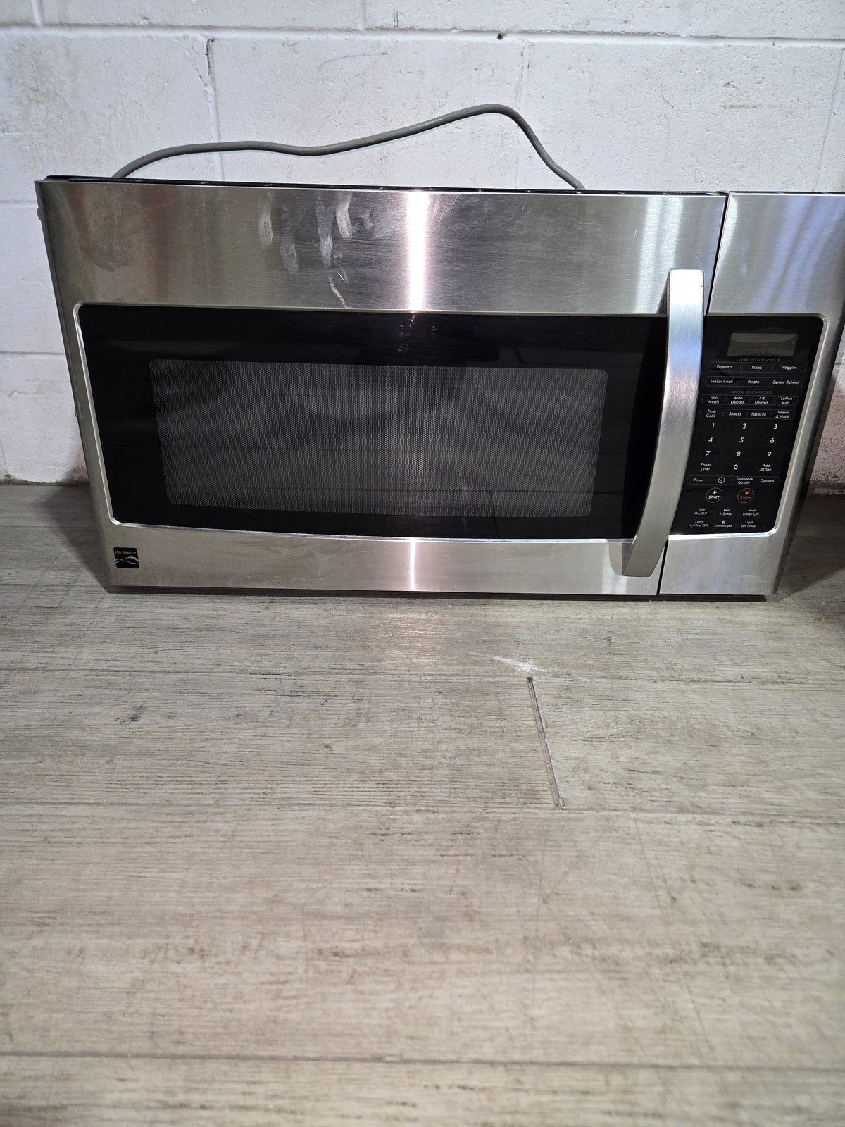Stainless Steel Over-The-Range Microwave Oven