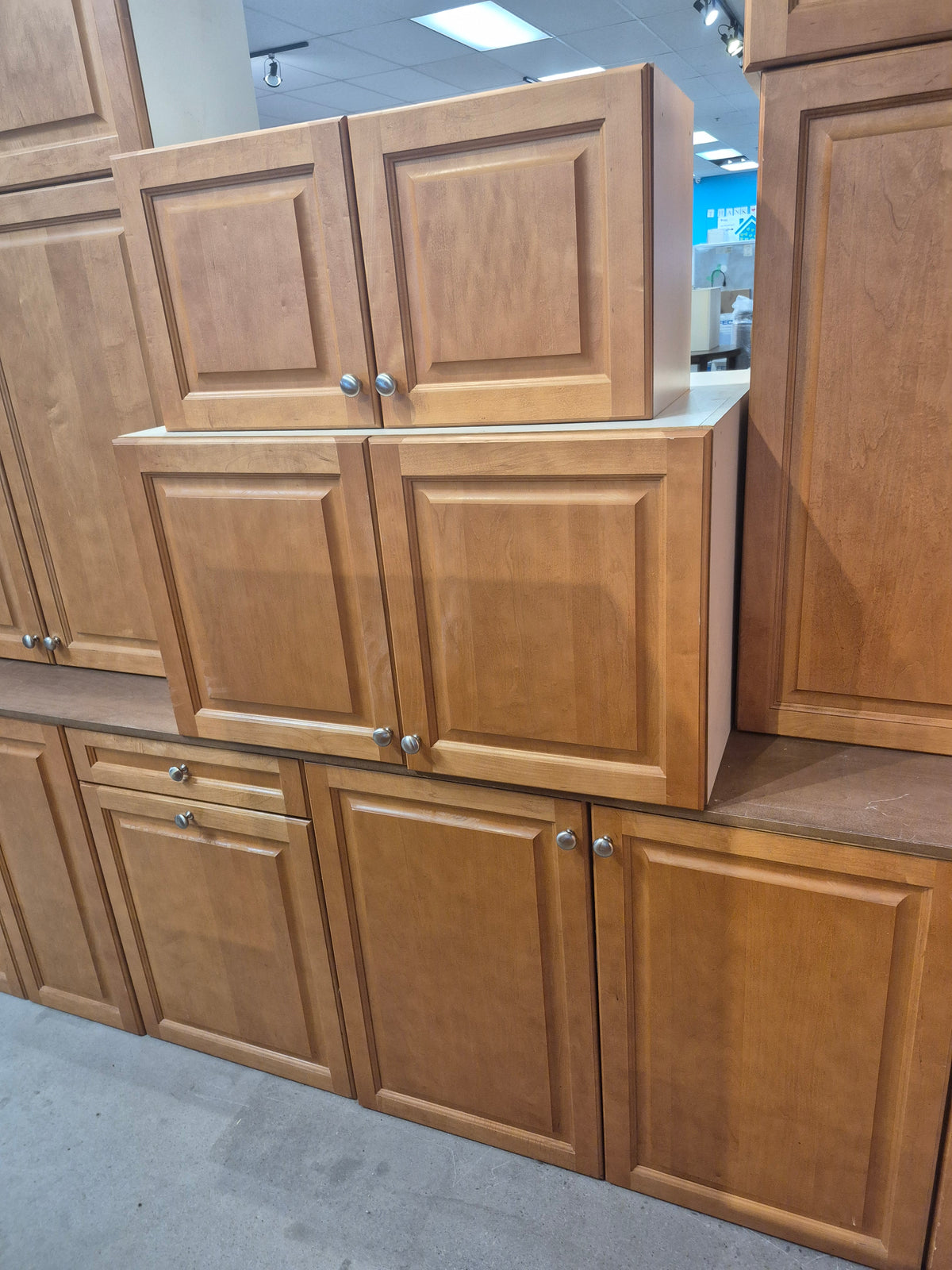 Maple Cabinet Set