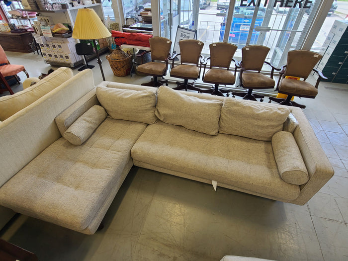 101" 2 Piece Fabric Sectional