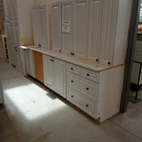 24 Piece Light Gray Kitchen Cabinet Set
