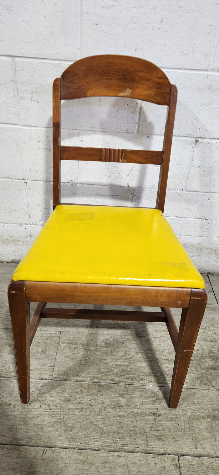 Mid-Century Modern Yellow Chair