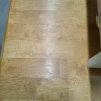 54"W Country Style Dining Table with Leaf