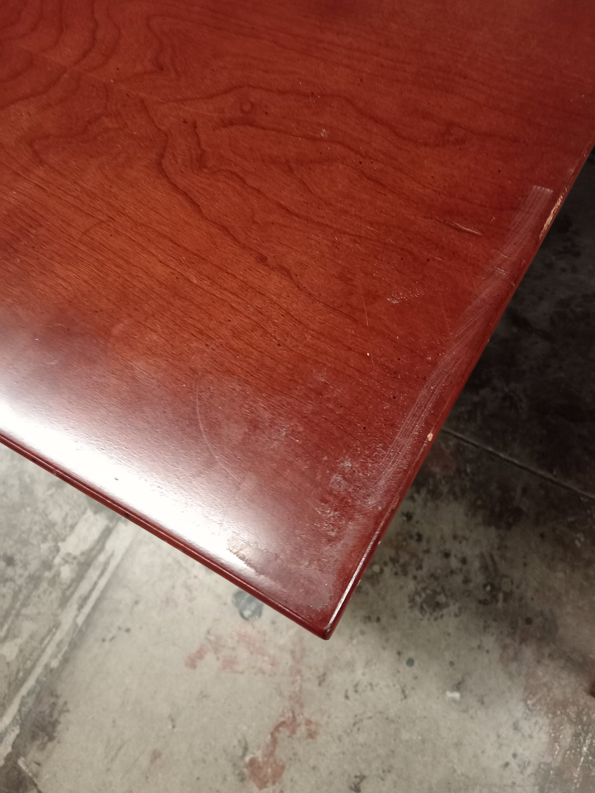 55"W Double Pedestal Wooden Desk