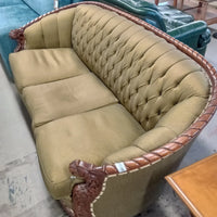 80"W French Provincial Style 3-Seat Sofa