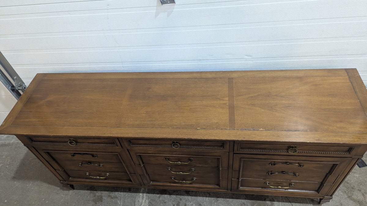 75"W Vintage Dresser