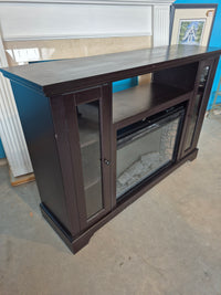 55" TV Stand with Electric Fireplace - with remote