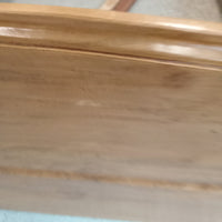 Mahogany Wood Queen Bed Frame W/Headboard #PB1