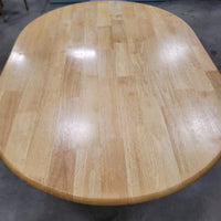 59"W Solid Pine Dining Table