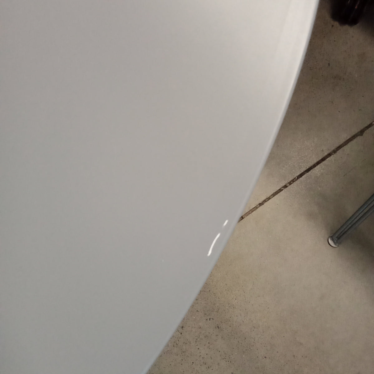 43.5"Diameter Dining Table with Internal Leaf