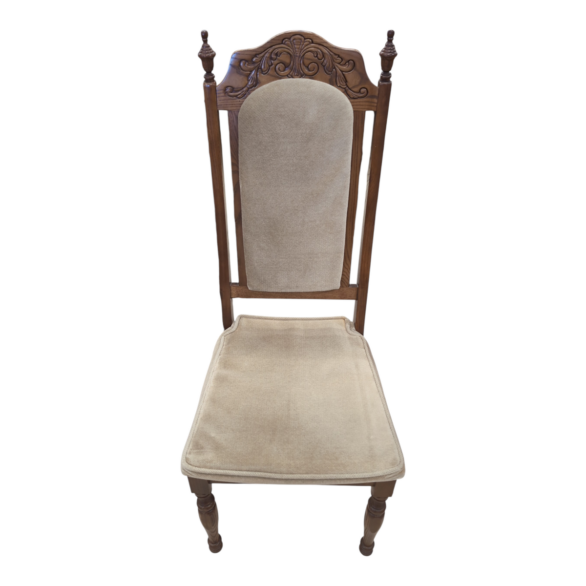 Benson Dining Set: Pedestal Table, 6 Chairs and Ext. Leaf