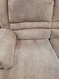 Microfiber Dual Reclining Loveseat