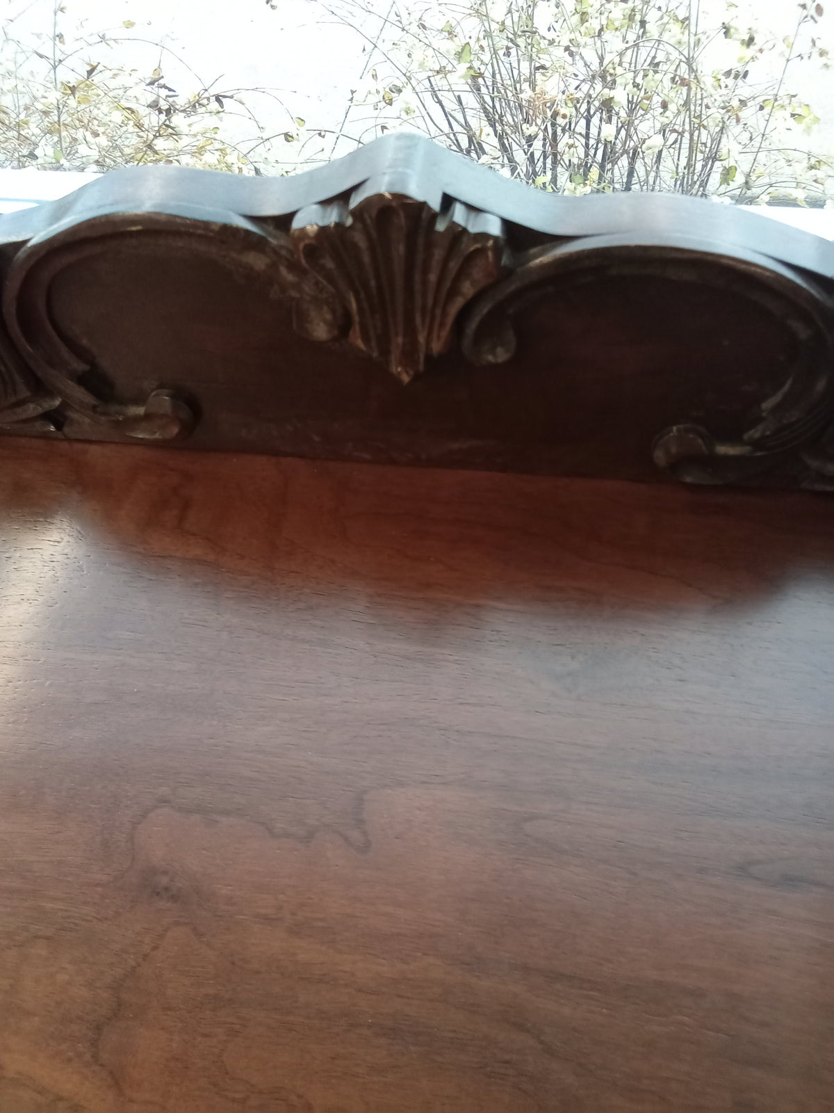 31"W Wooden Sideboard