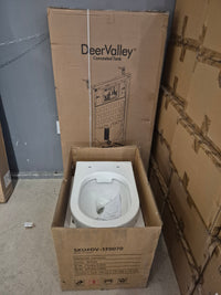 DeerValley Liberty 4/6L Dual Flush Right Height Elongated Toilet DV-1F0070-CF