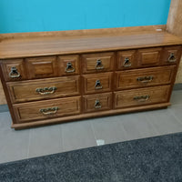 66"W 9-Drawer Dresser in Solid Wood