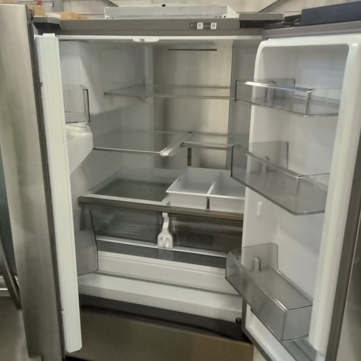 36"W French Door Fridge with Double Lower Freezer Drawers