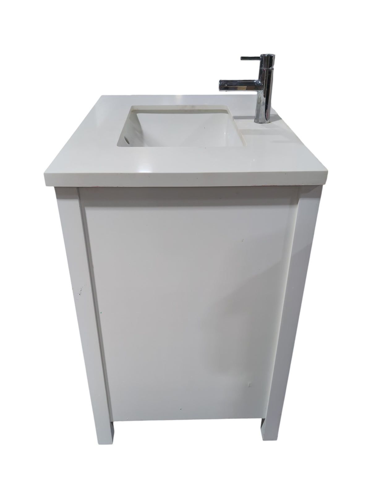 OVE White Bathroom Vanity