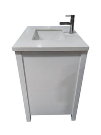 OVE White Bathroom Vanity
