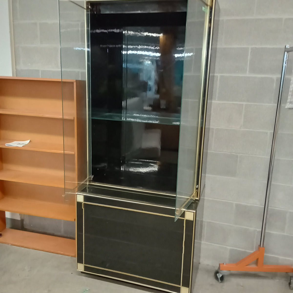 35.5"W 2-Piece Display Cabinet