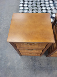 3-Drawer Wicker Basket Storage Towers